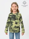 Детский лонгслив / Камуфляж Хаки