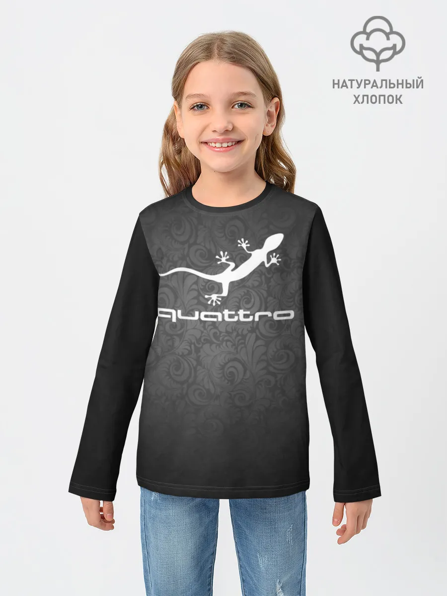 Детский лонгслив / Audi qauttro