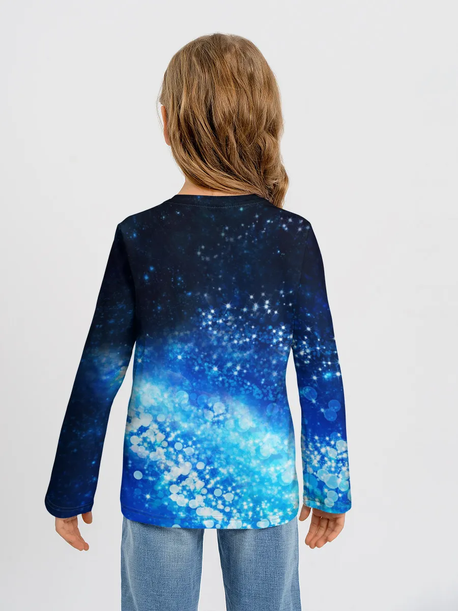 Детский лонгслив / Новогодний олень