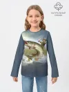 Детский лонгслив / Щука