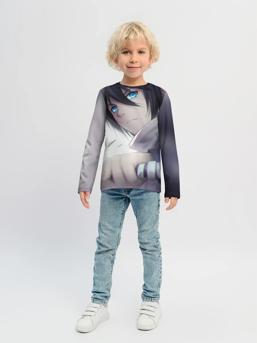 Детский лонгслив / Ято с мечом. БЕЗДОМНЫЙ БОГ