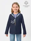 Детский лонгслив / Форма ВМФ