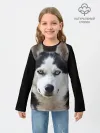 Детский лонгслив / Хаски