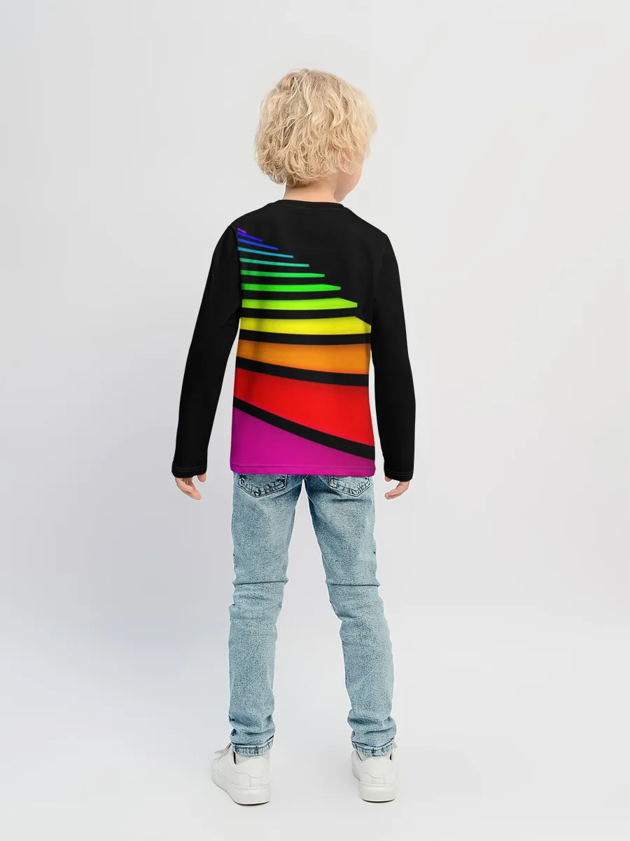 Детский лонгслив / Лестница