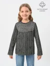 Детский лонгслив / Кольчуга с горловиной