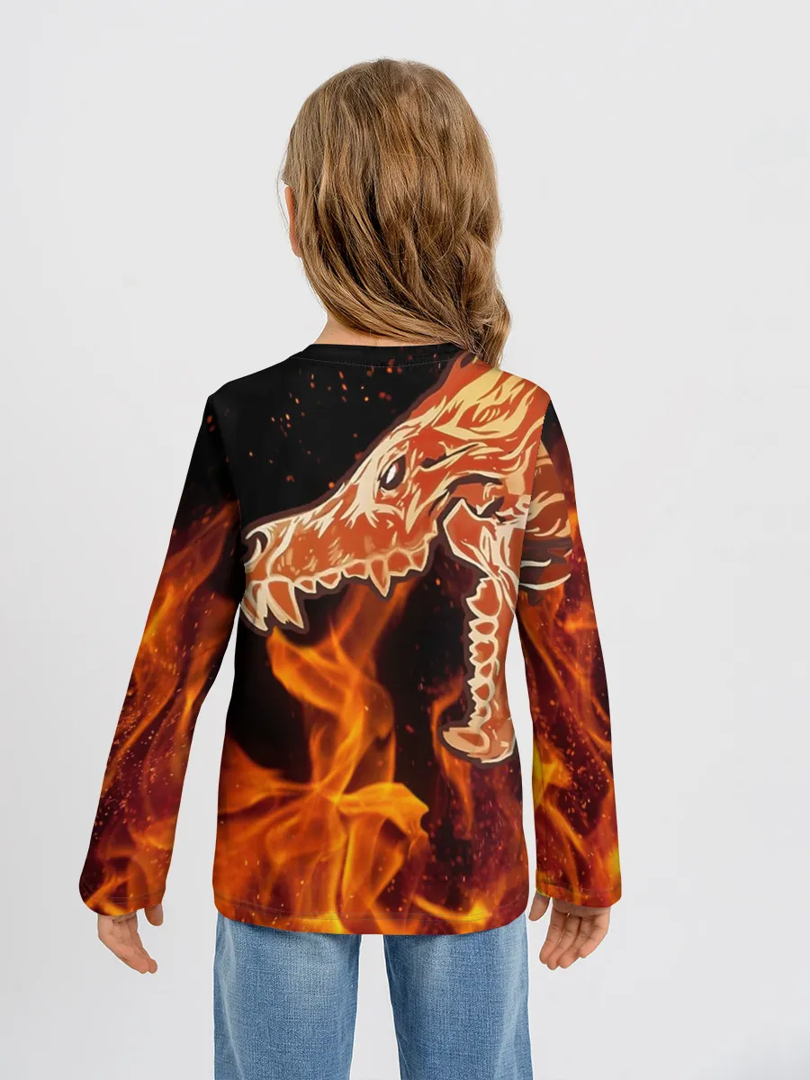 Детский лонгслив / Вой