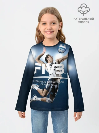 Детский лонгслив / Волейбол 4