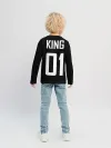 Детский лонгслив / King