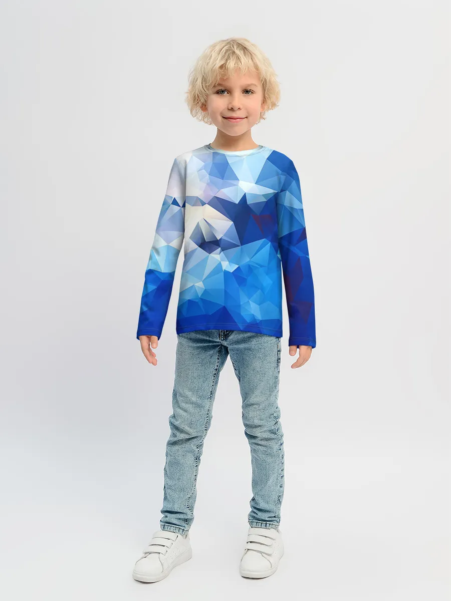Детский лонгслив / Абстракция