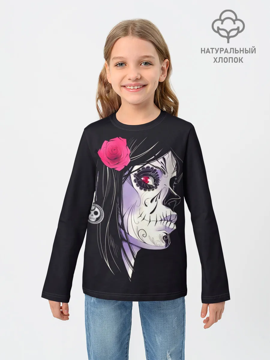 Детский лонгслив / День мертвецов