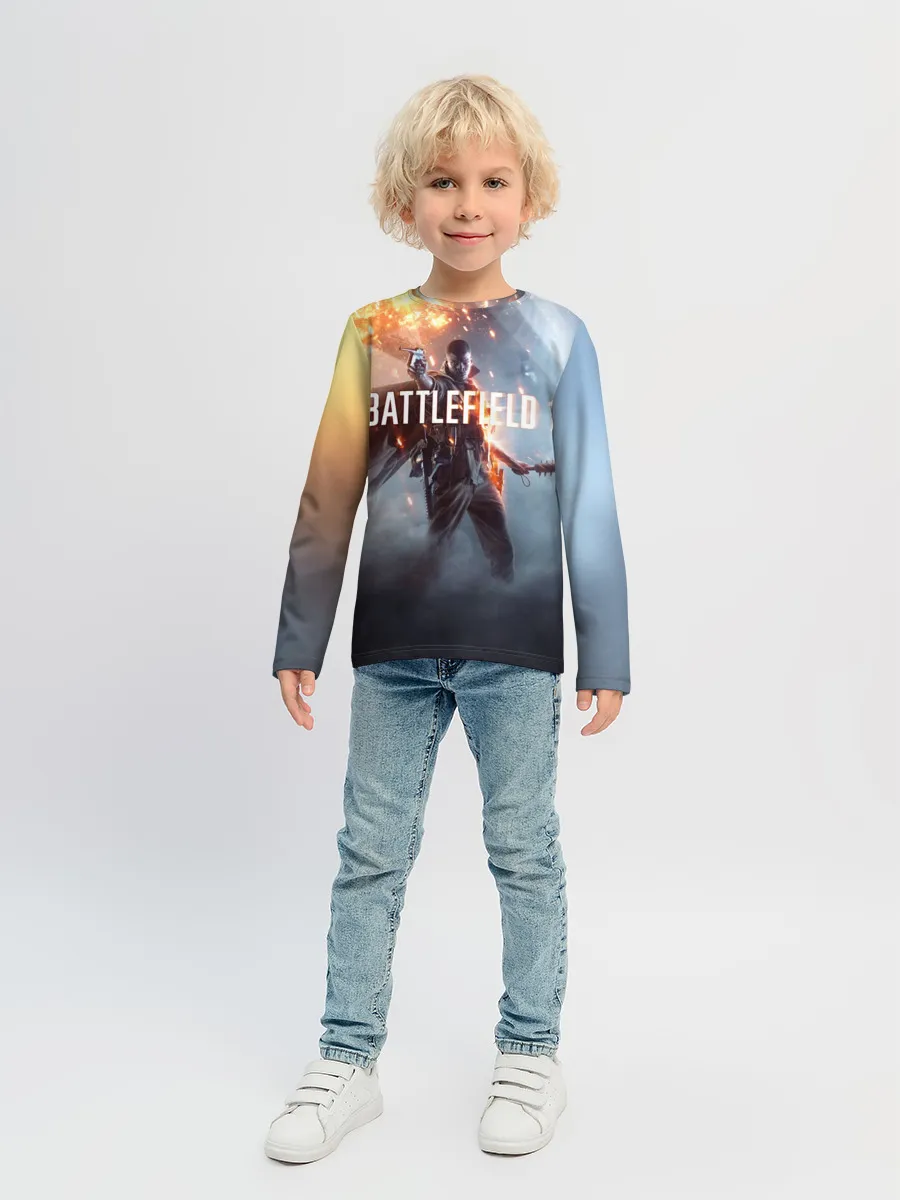 Детский лонгслив / Battlefield 1 | Под дирижаблем