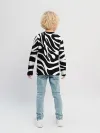 Детский лонгслив / Зебра