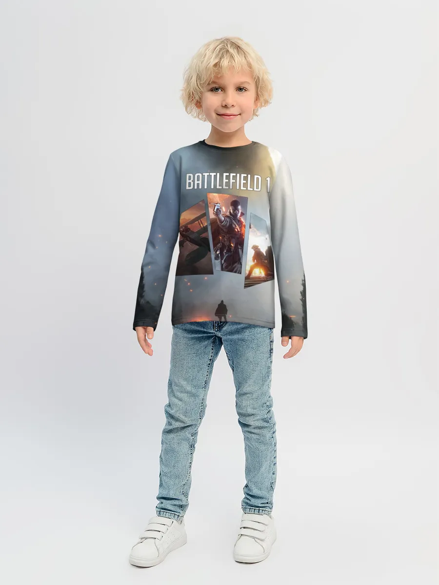 Детский лонгслив / Battlefield 1