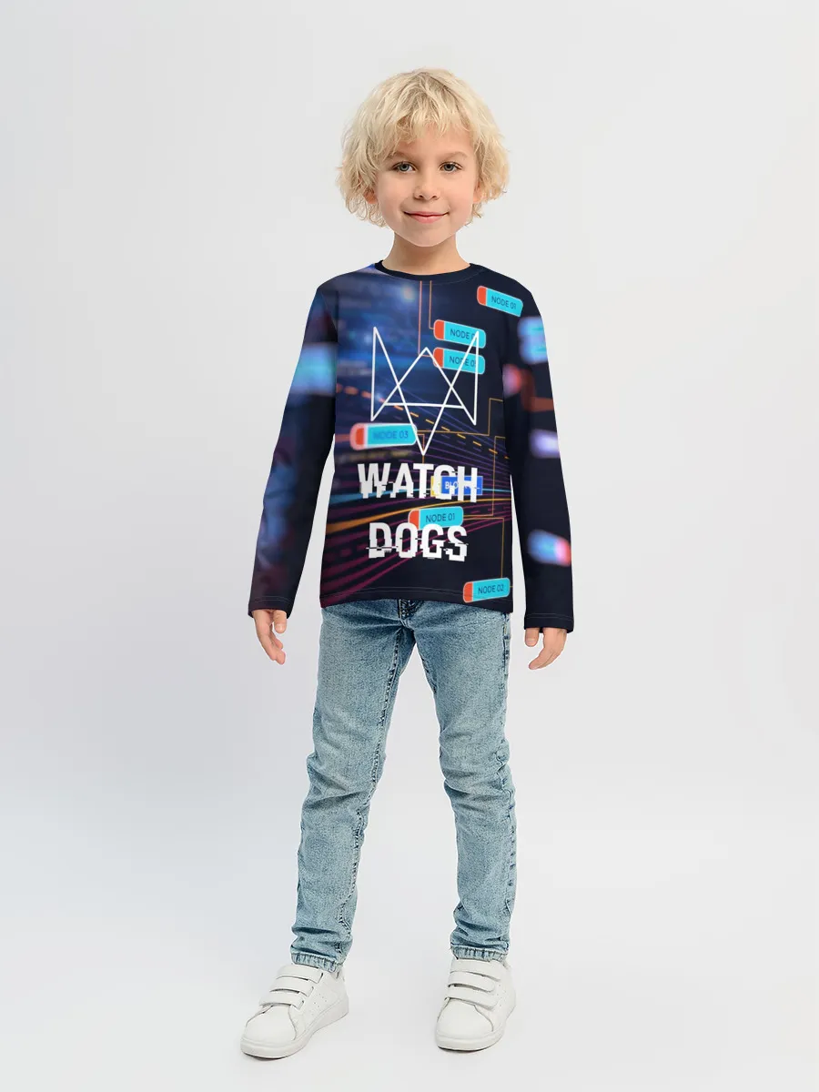Детский лонгслив / Watch Dogs
