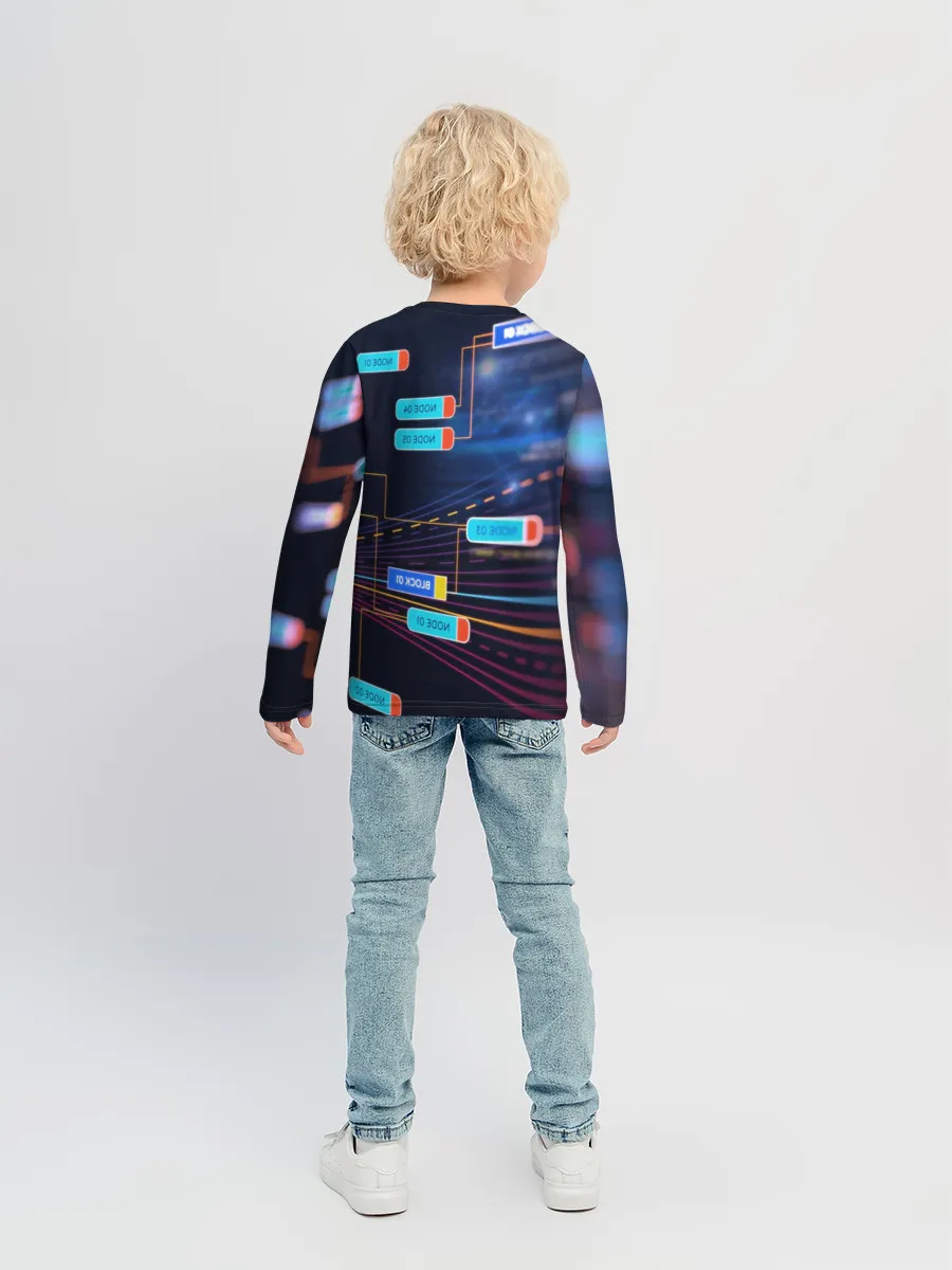 Детский лонгслив / Watch Dogs