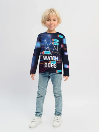 Детский лонгслив / Watch Dogs