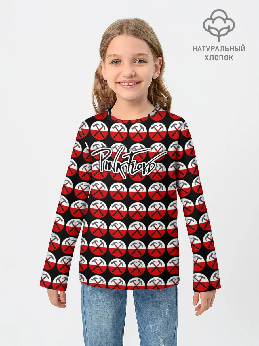 Детский лонгслив / Pink Floyd