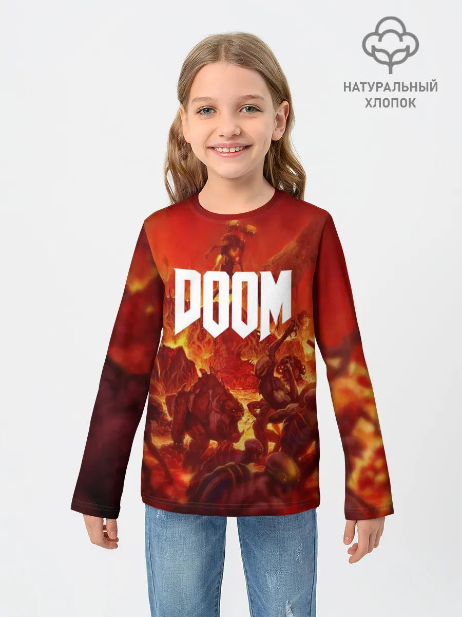 Детский лонгслив / DOOM