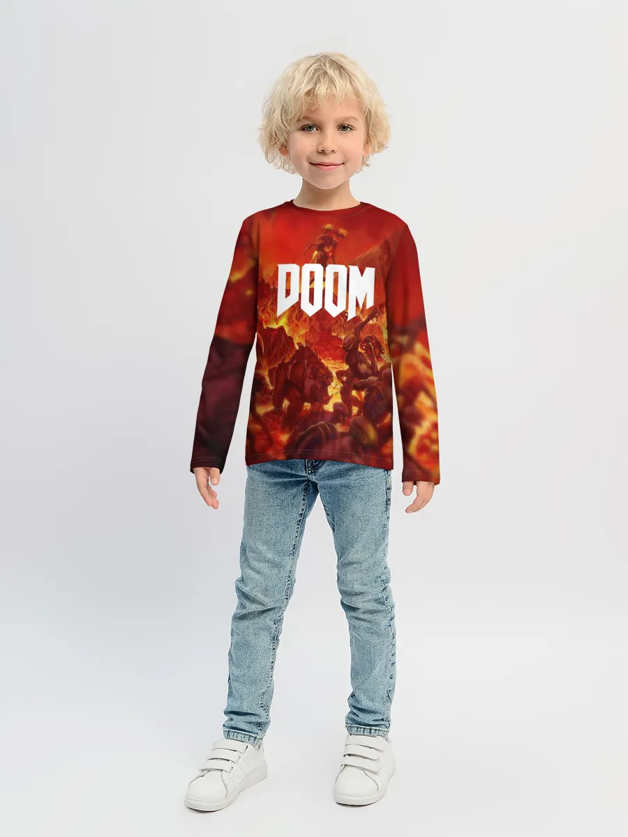Детский лонгслив / DOOM