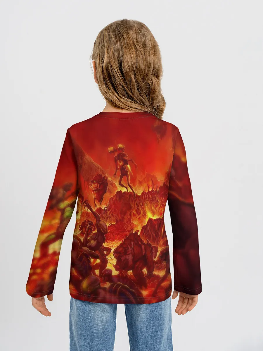 Детский лонгслив / DOOM