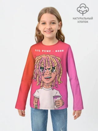 Детский лонгслив / Lil Pump Boss