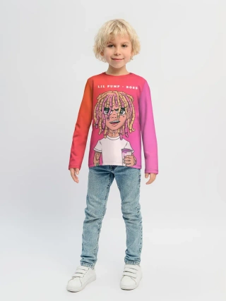 Детский лонгслив / Lil Pump Boss
