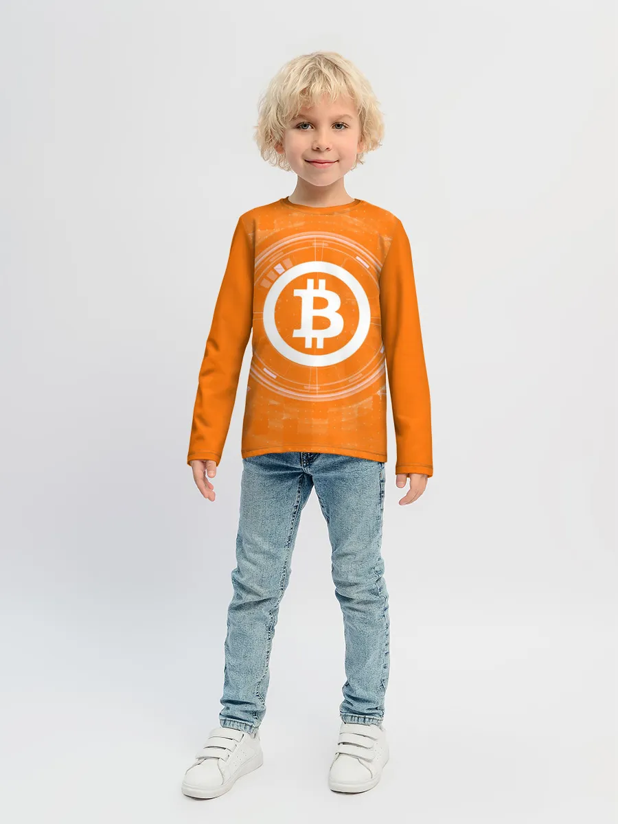 Детский лонгслив / БИТКОИН | BITCOIN