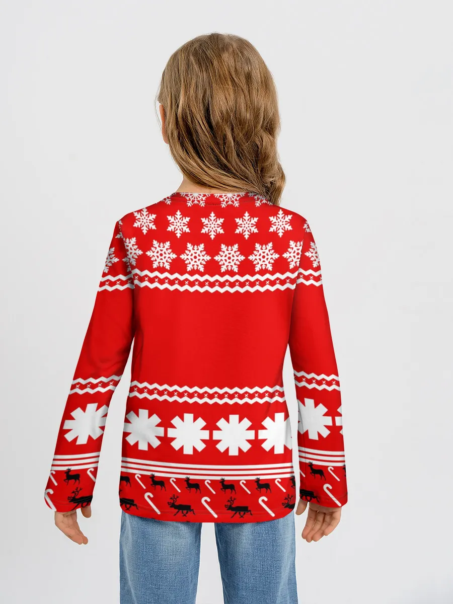 Детский лонгслив / Праздничный RHCP