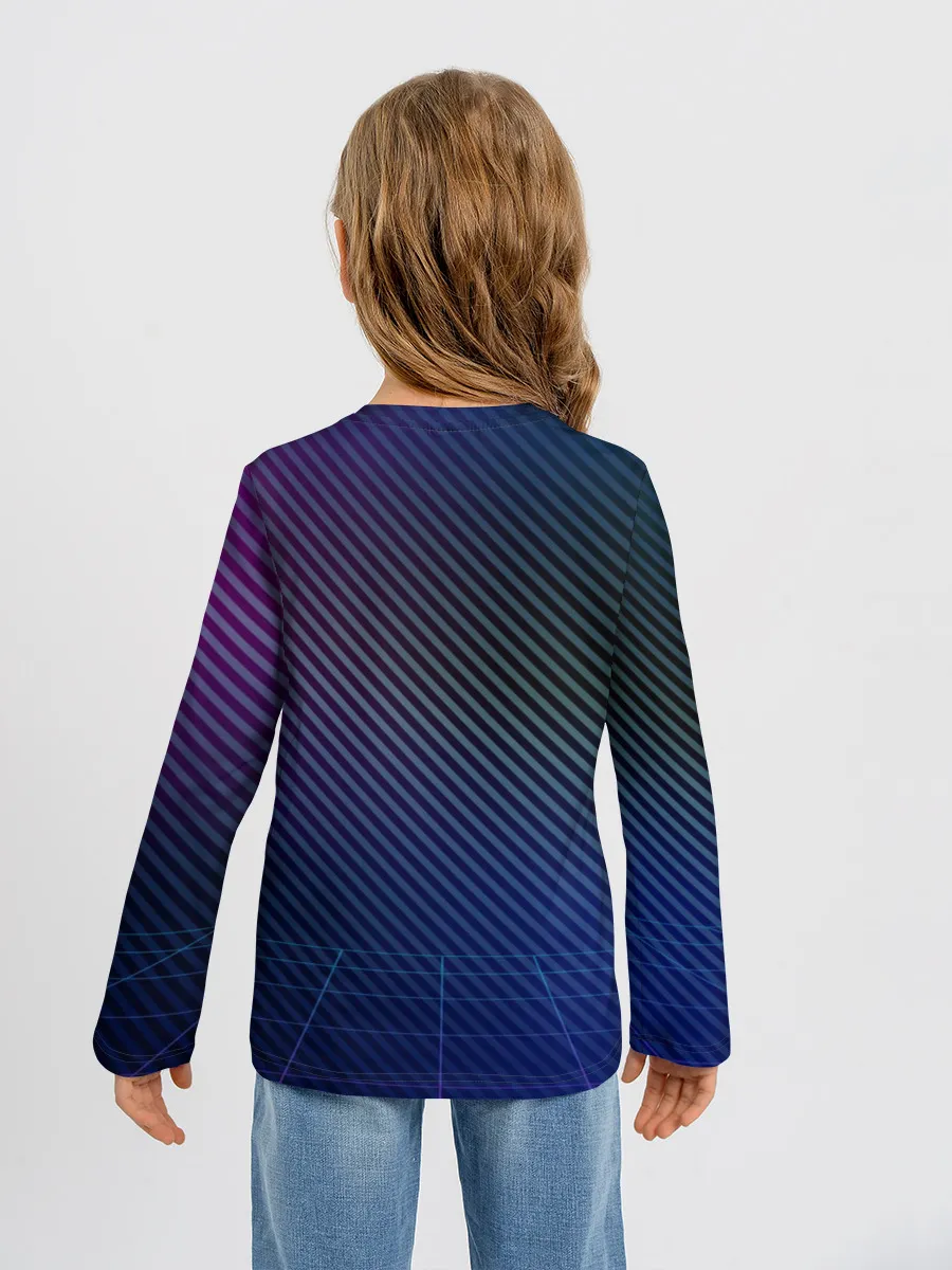 Детский лонгслив / Оставайся в 80-х