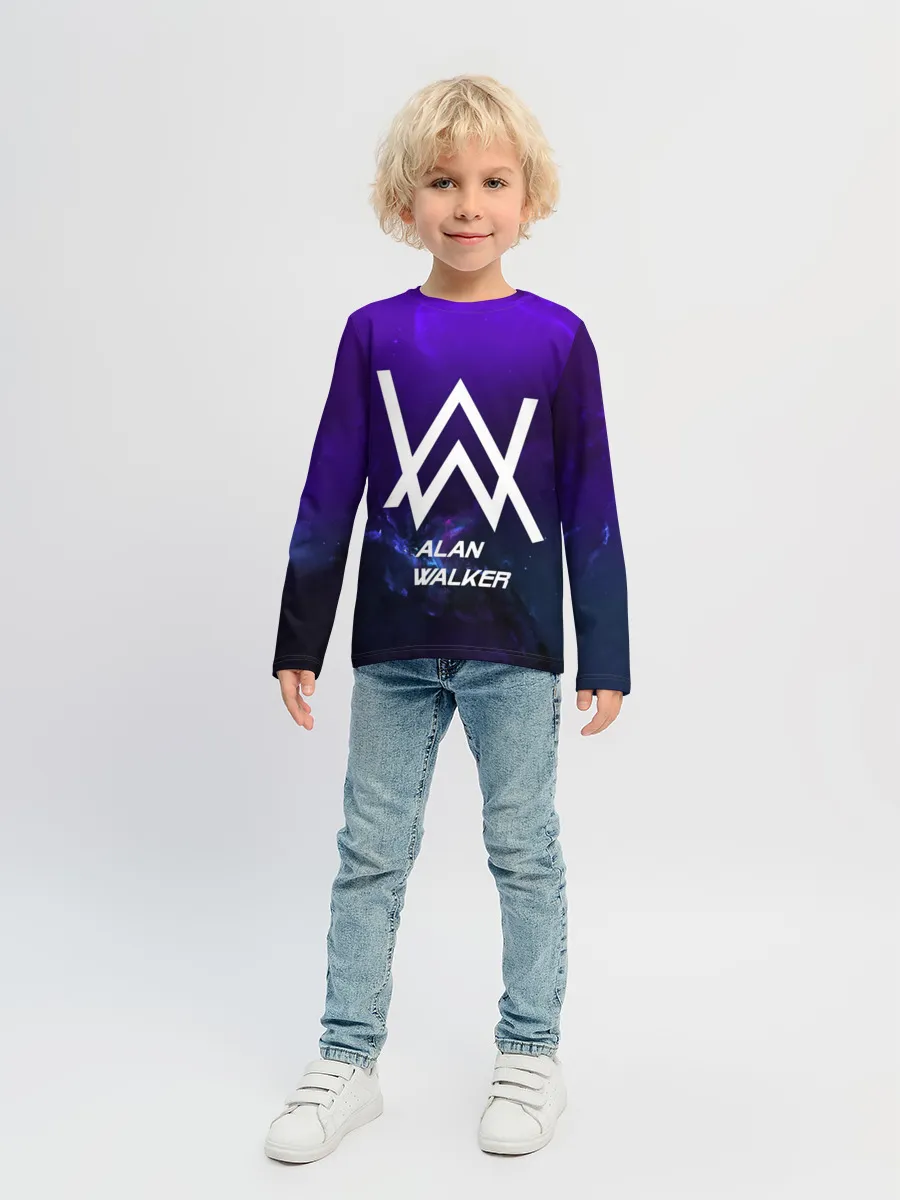 Детский лонгслив / Alan Walker SPACE COLLECTION