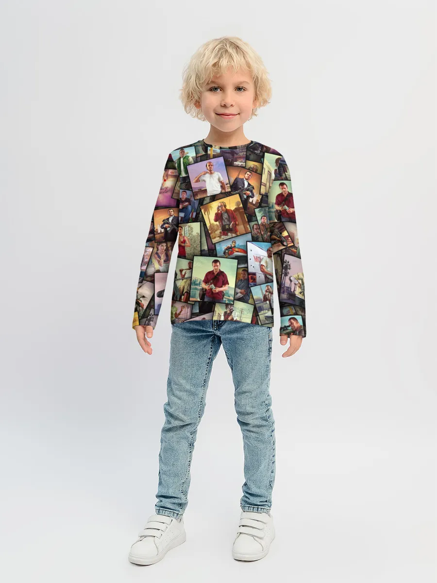 Детский лонгслив / GTA