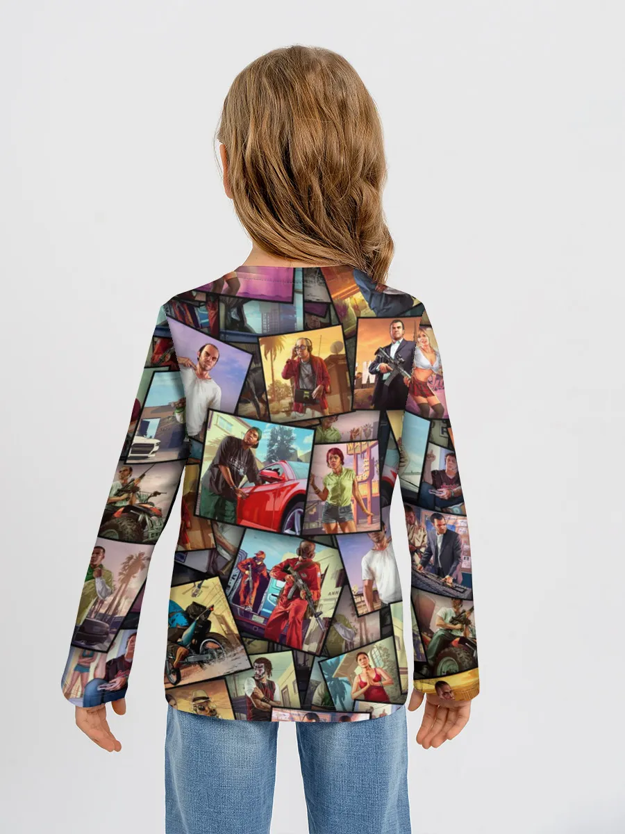 Детский лонгслив / GTA