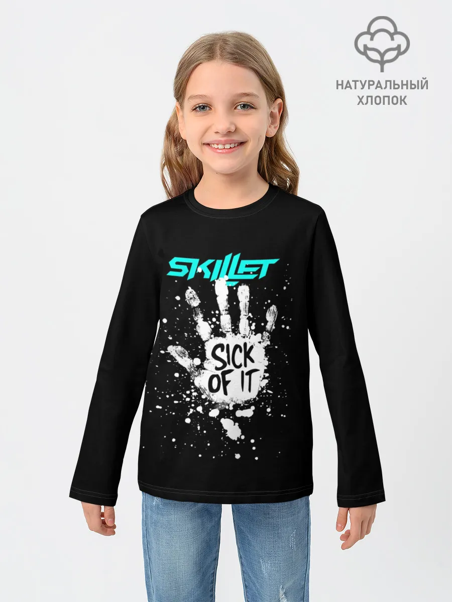 Детский лонгслив / Sick of it