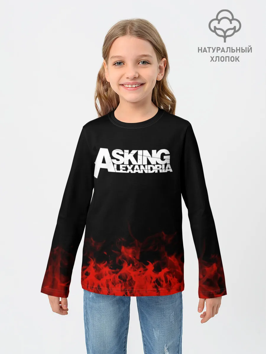 Детский лонгслив / Asking Alexandria