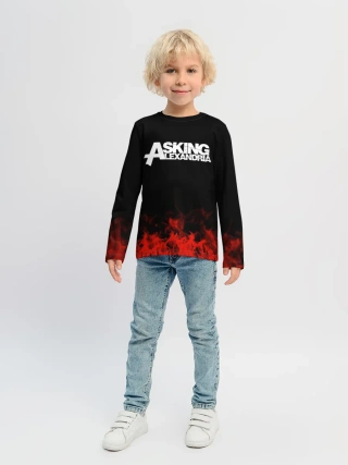 Детский лонгслив / Asking Alexandria