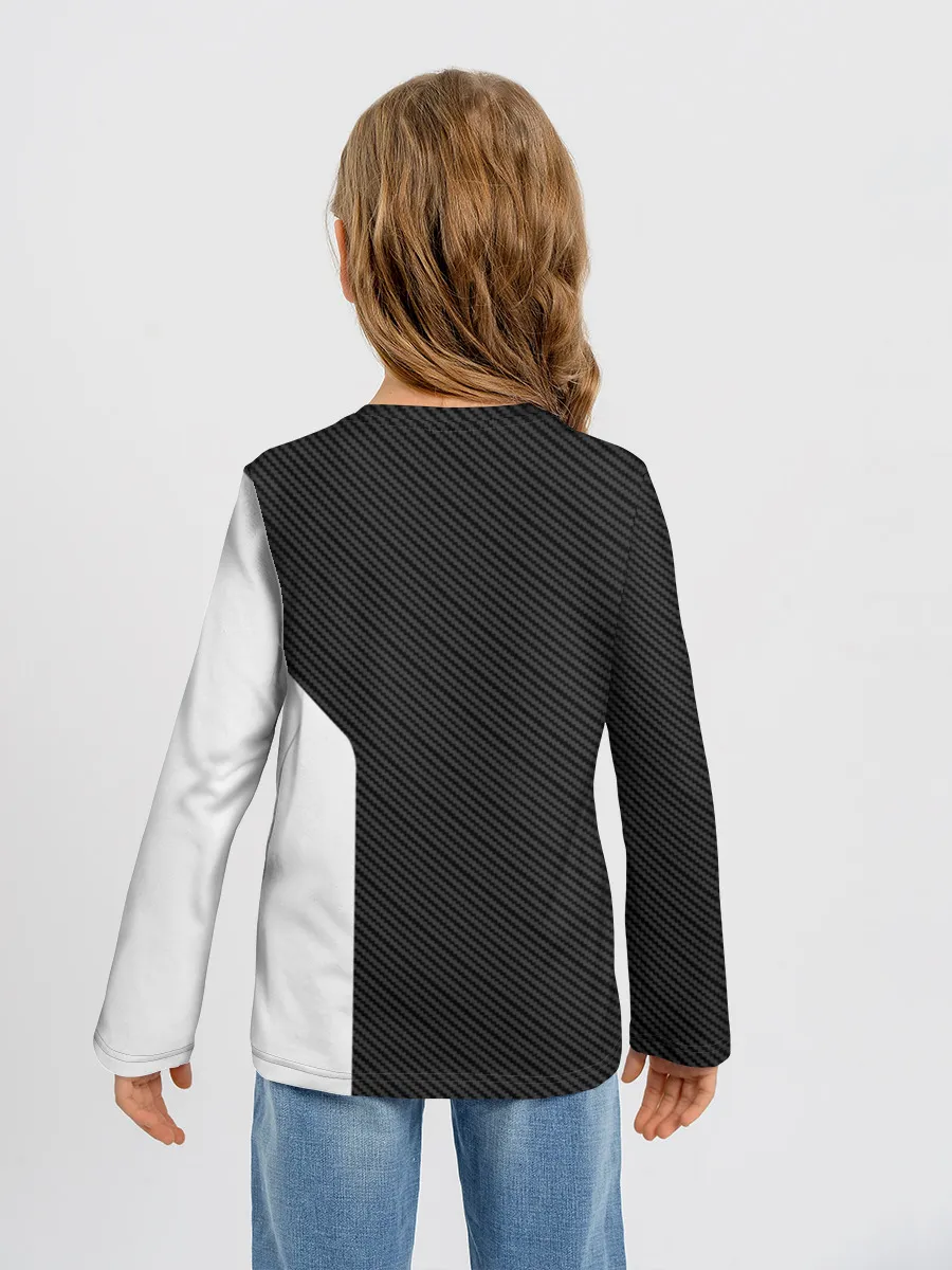 Детский лонгслив / BMW CARBON | БМВ КАРБОН