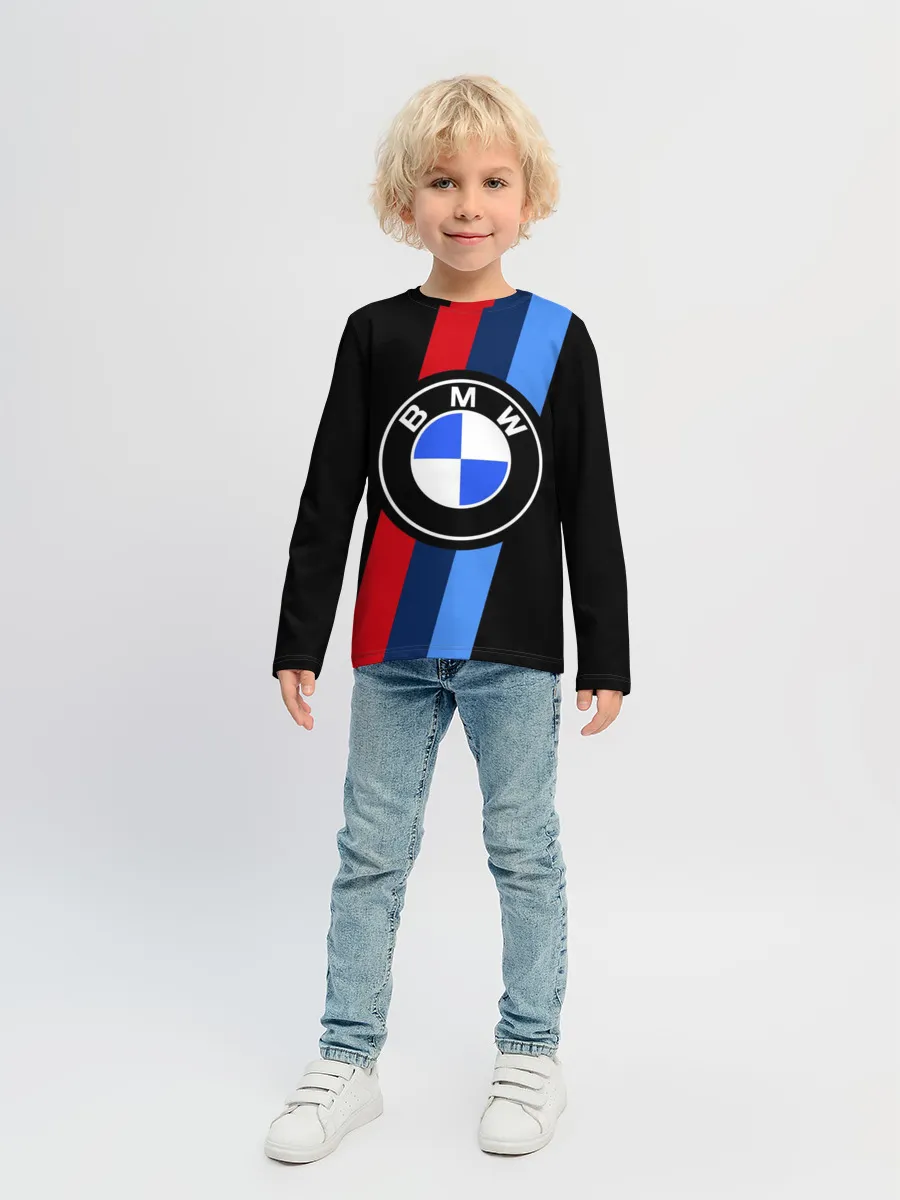 Детский лонгслив / BMW 2021 M SPORT / БМВ М СПОРТ