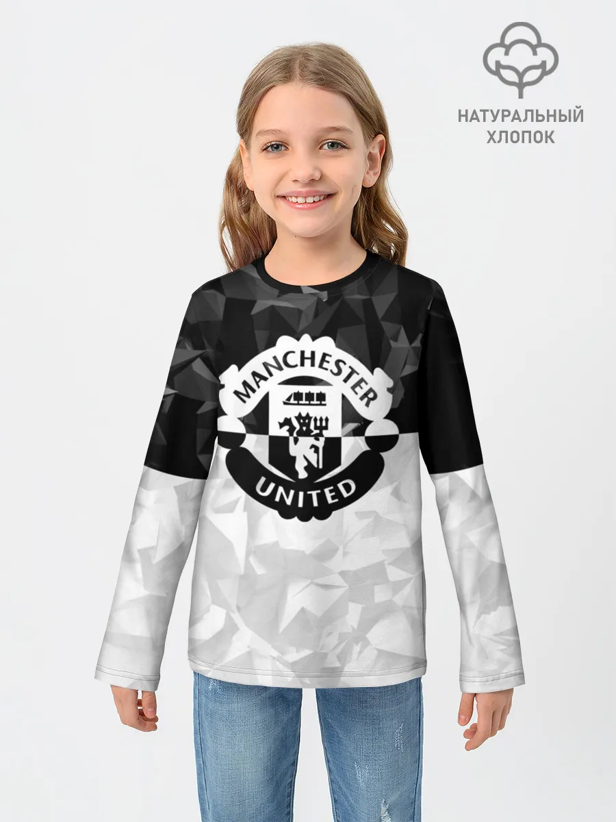 Детский лонгслив / МАНЧЕСТЕР ЮНАЙТЕД | FCMU | MANCHESTER UNITED