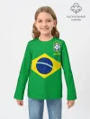 Детский лонгслив / Бразилия, форма
