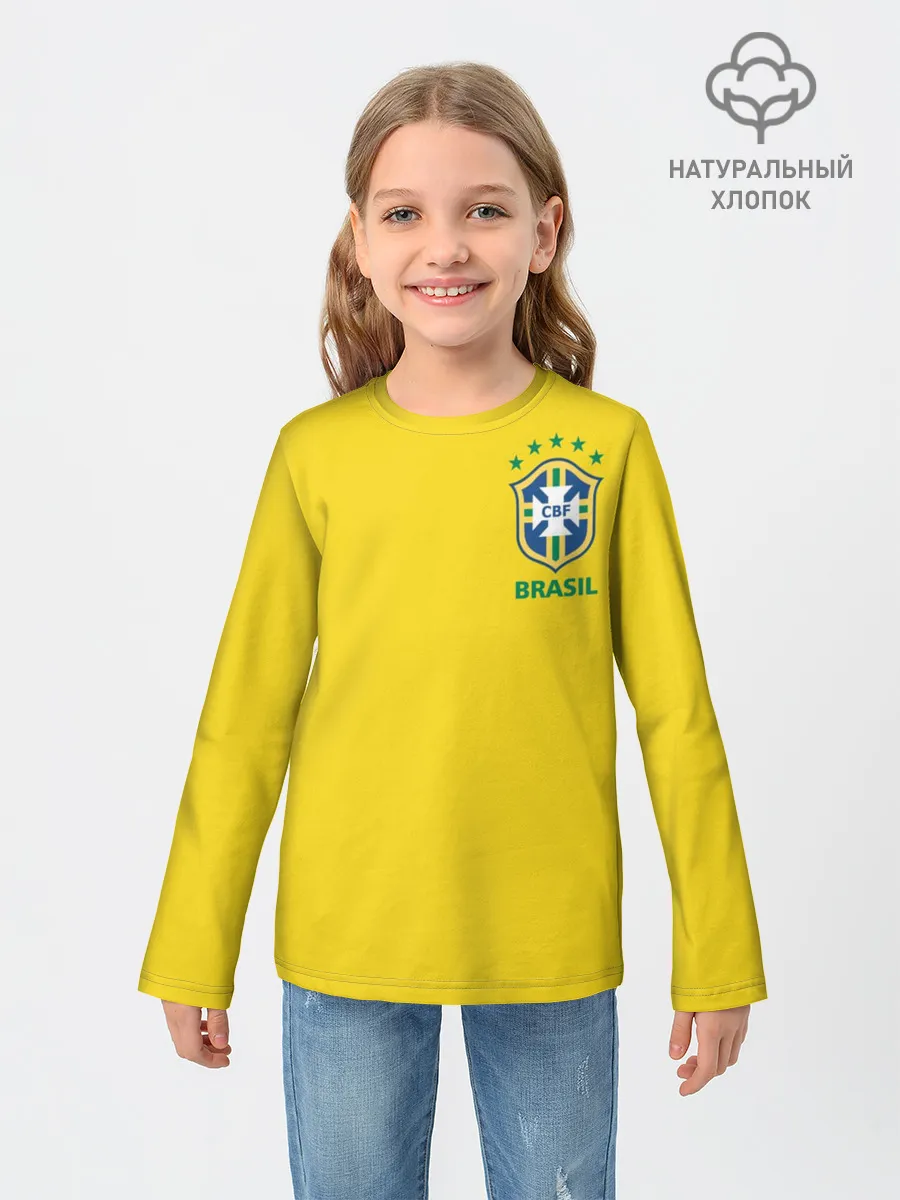 Детский лонгслив / Бразилия, форма