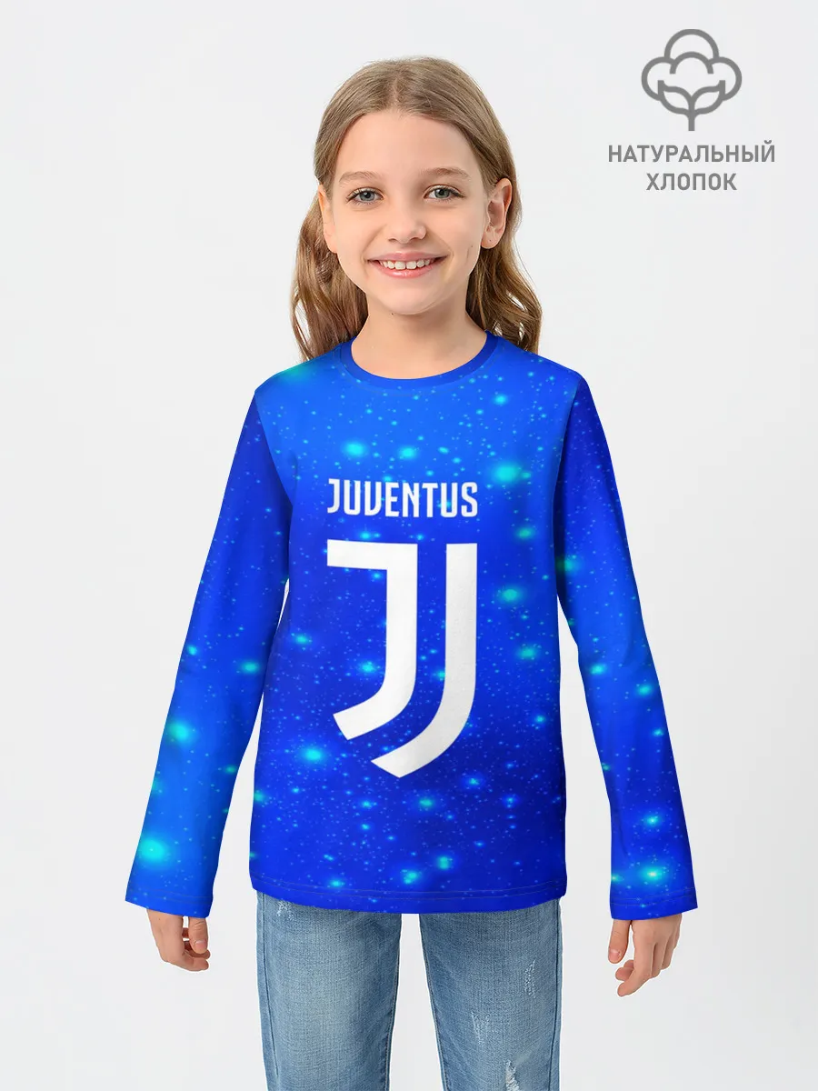 Детский лонгслив / Juventus space collection