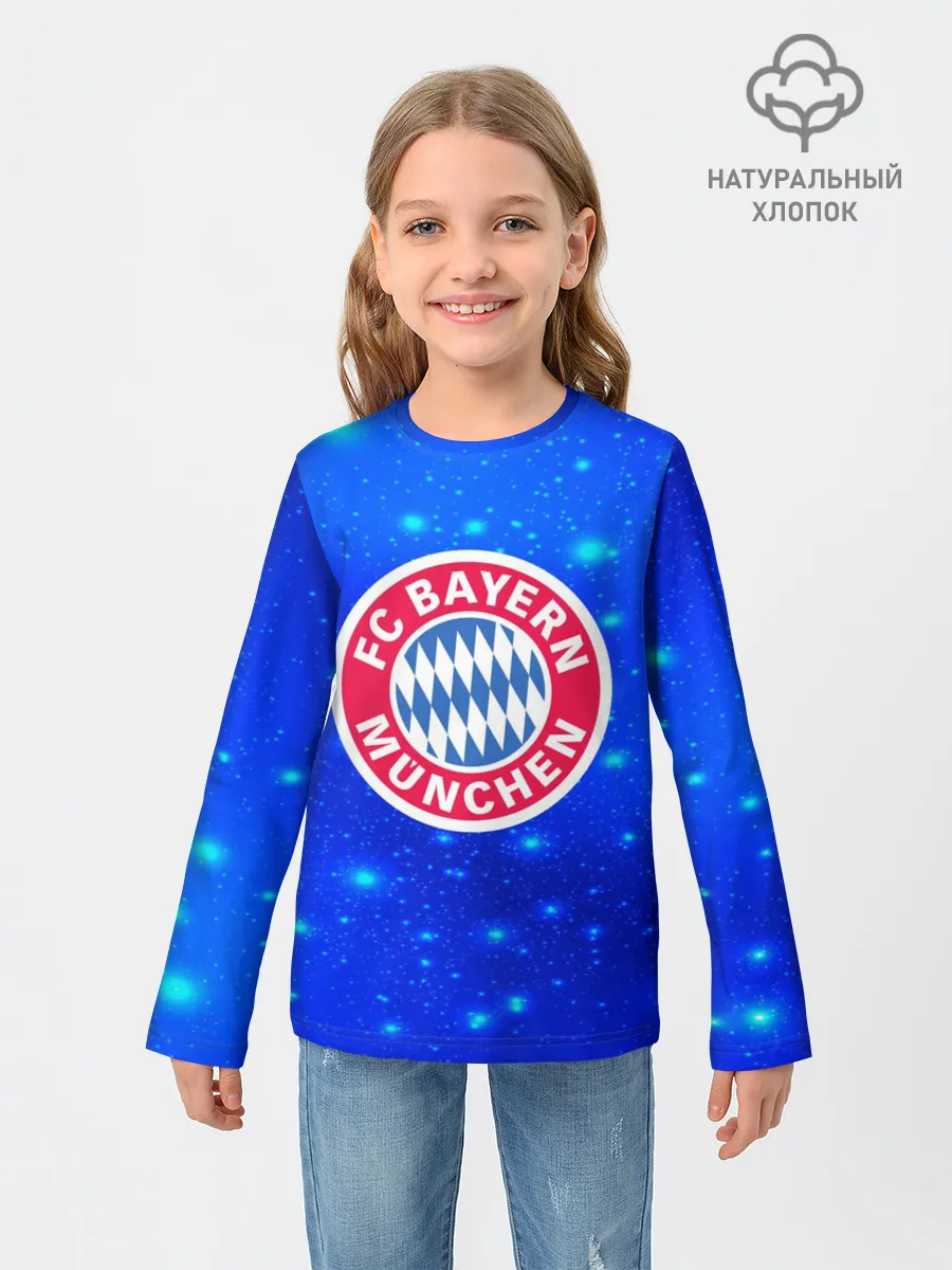 Детский лонгслив / FC Bayern Munchen space 2018