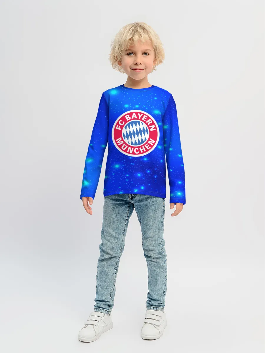 Детский лонгслив / FC Bayern Munchen space 2018