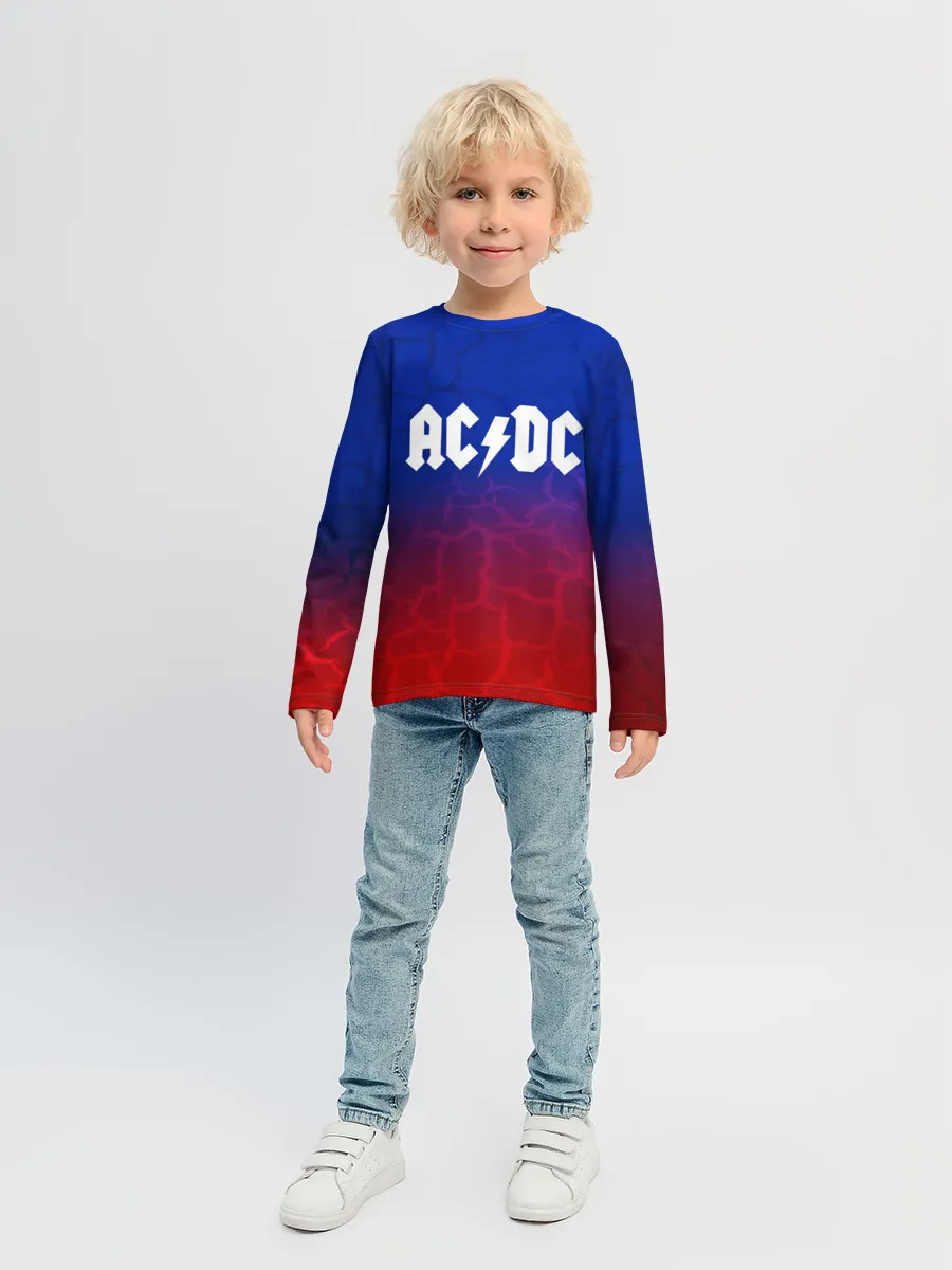 Детский лонгслив / AC/DC angel&devil