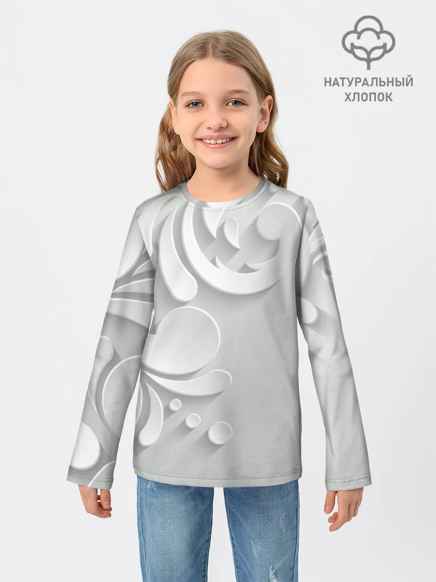 Детский лонгслив / Нежность и страсть