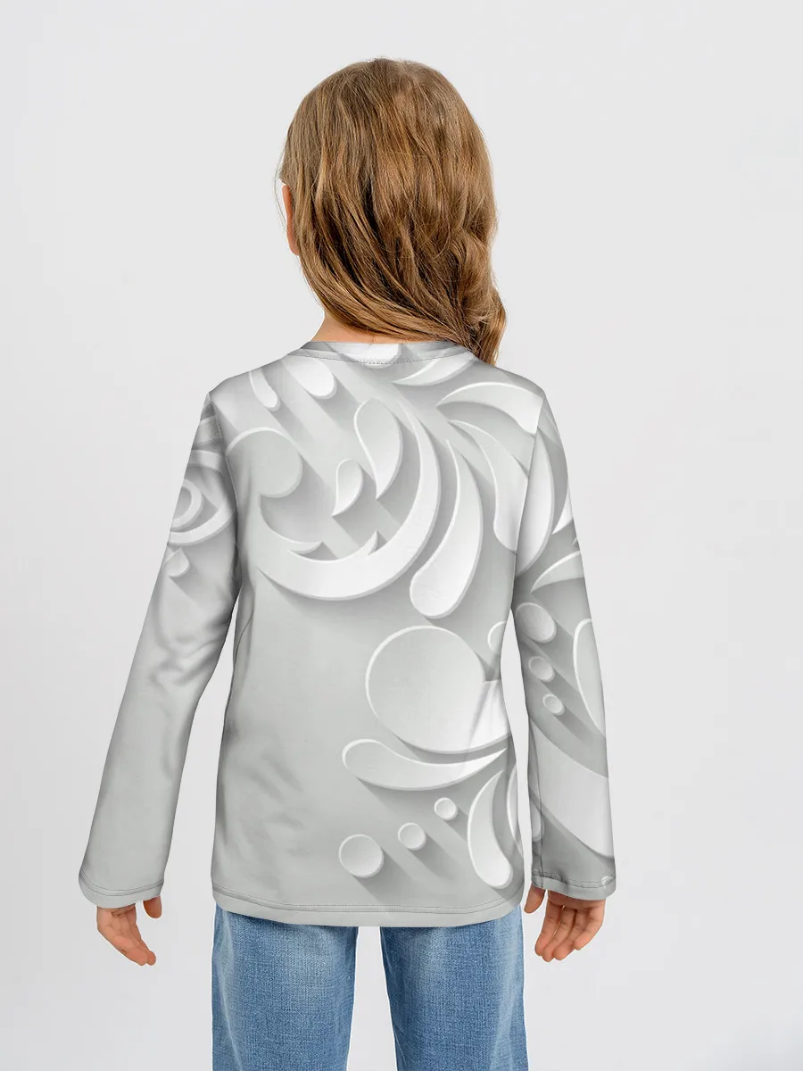 Детский лонгслив / Нежность и страсть