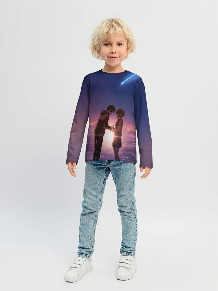 Детский лонгслив / Sun