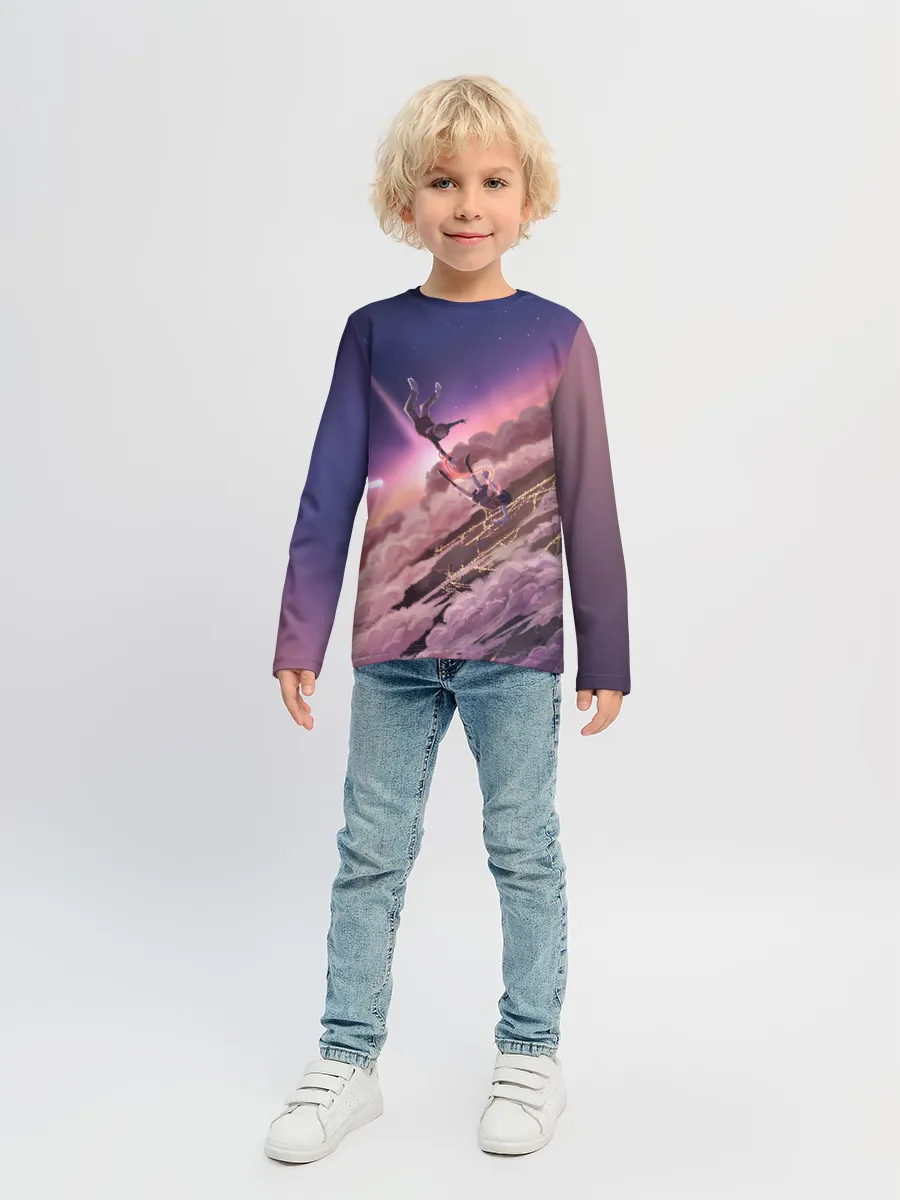 Детский лонгслив / Falling