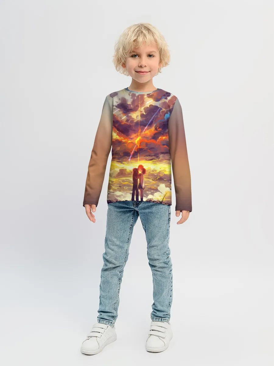 Детский лонгслив / The End