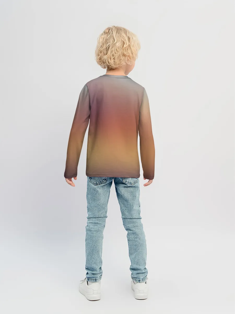 Детский лонгслив / The End